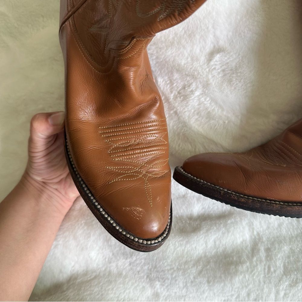 Tony Le Claire Custom Made Cowboy Boot Size 7B - Picture 3 of 12
